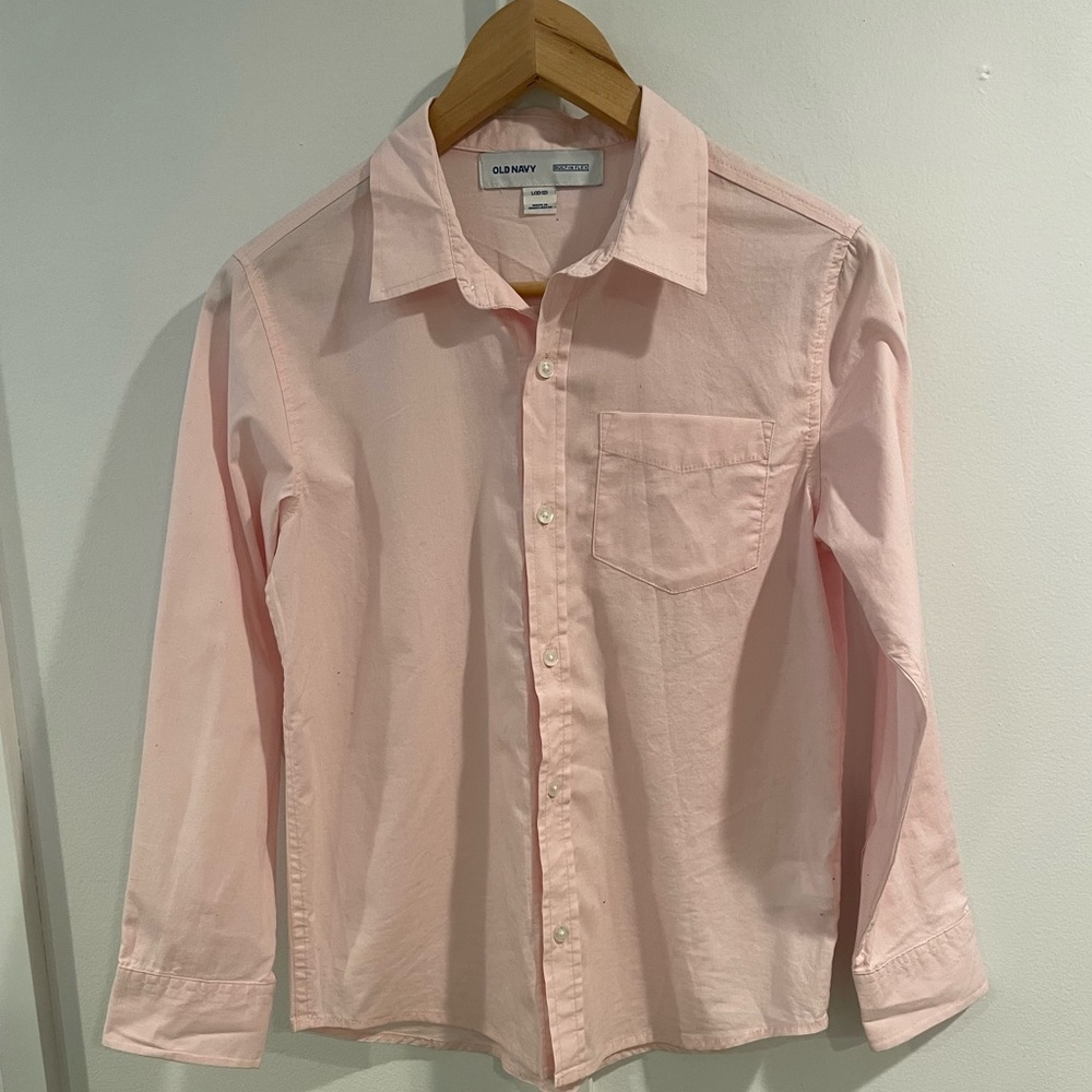 Old Navy boys button up shirt